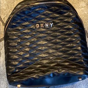 brand new never used DKNY black backpack